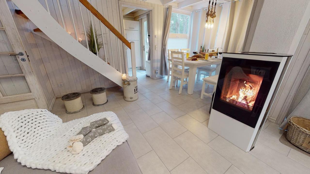 Strandhaus Ruegen - Meerblick, Sauna, Kamin & Whirlpool Бабе Екстер'єр фото