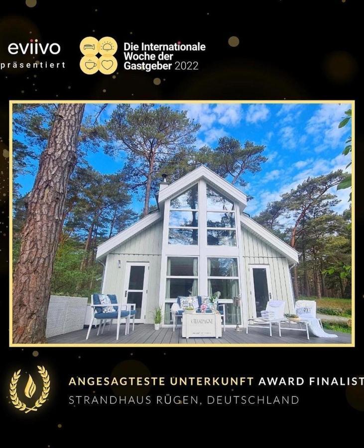Strandhaus Ruegen - Meerblick, Sauna, Kamin & Whirlpool Бабе Екстер'єр фото